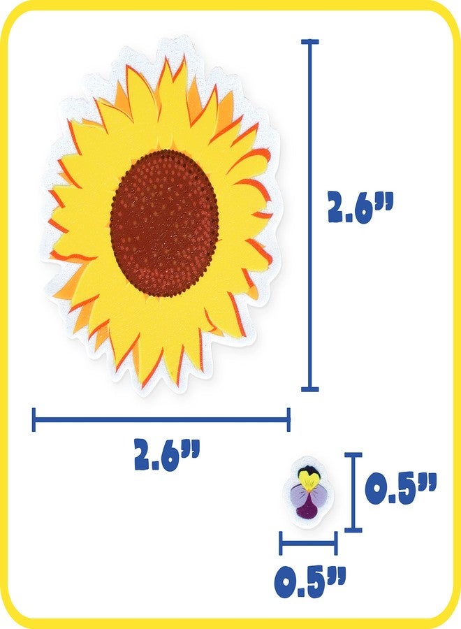 Ready 2 Learn Foam Stickers - Flowers - Pack of 152 - Self-Adhesive Stickers for Kids - 3D Puffy Flower Stickers for Laptops, Party Favors and Crafts - Image 4